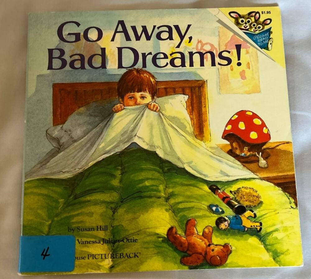 Go away bad dreams book